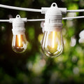 14M LED Festoon String Light Outdoor Christmas Wedding Party Decoration