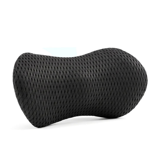 Artiss Lumbar Support Pillow for Office Chair and Car Ergonomic Memory Foam Lumbar Pillow for Lower Back, Breathable Back Support Pillow for Car Seat, Bed and Recliner
