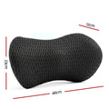 Artiss Lumbar Support Pillow for Office Chair and Car Ergonomic Memory Foam Lumbar Pillow for Lower Back, Breathable Back Support Pillow for Car Seat, Bed and Recliner