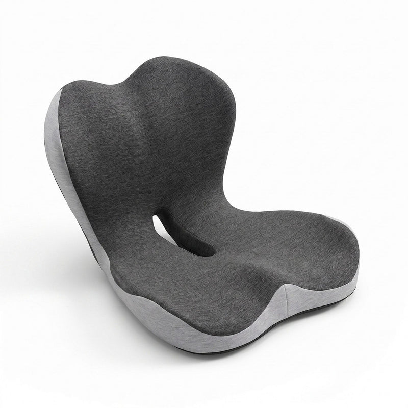 Artiss Ergonomic Seat Cushion with Lumbar Support for Office Chair, Memory Foam Coccyx and Lumbar Support Pad for Car Office Wheelchair Home