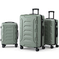 Wanderlite 3pcs Hard Suitcase Luggage Set TSA Lightweight Travel