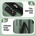 Wanderlite 3pcs Hard Suitcase Luggage Set TSA Lightweight Travel