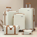 Wanderlite 5pc Luggage Set Suitcase Trolley TSA Hard Case Travel