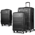 Wanderlite 3Set Luggage 20 24 28 Inch TSA Lock Spinner Hard Shell