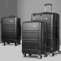 Wanderlite 3Set Luggage 20 24 28 Inch TSA Lock Spinner Hard Shell