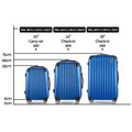 Wanderlite 3pc Luggage Set 20 24 28