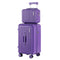 Wanderlite 2pcs Trunk Luggage Suitcase 12