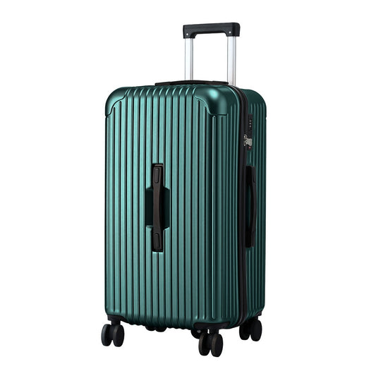 Wanderlite 28" Trunk Suitcase 5 Wheels TSA Green Type-C Port