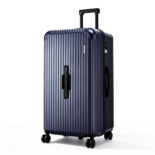 Wanderlite 32" Trunk Luggage Suitcase TSA 5 Wheels Deep Indigo