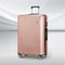 Wanderlite 28in Luggage ABS Hard Shell TSA Lock Rose Gold Travel Suitcase