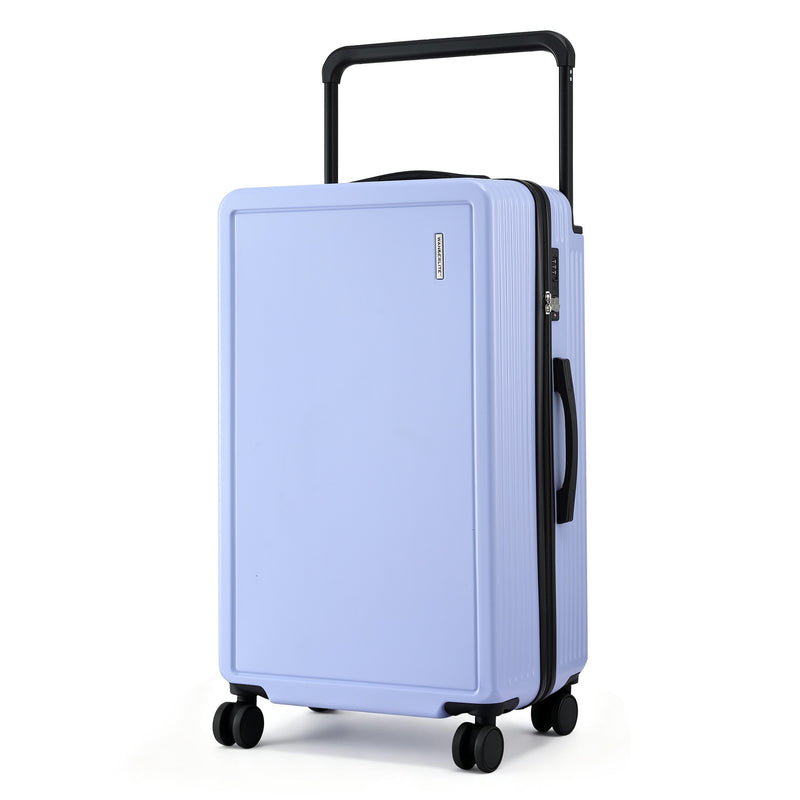 Wanderlite 28in Luggage Suitcase TSA Lock Light Blue Wide Handle