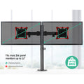 Artiss Dual Monitor Arm Desk Mount Screen Bracket Holder