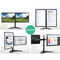 Artiss Dual Monitor Arm Stand Black