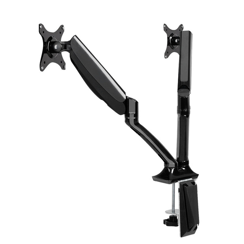 Artiss Dual Monitor Arm Gas Spring Desk Mount 17-32 Inch