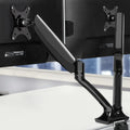 Artiss Dual Monitor Arm Gas Spring Desk Mount 17-32 Inch