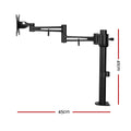 Artiss Monitor Arm Desk Mount Bracket Single Screen Holder