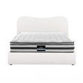 Giselle 21cm Bonnell Pillow Top Mattress Artiss Double Boucle Bed Frame Set