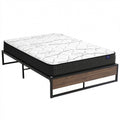 Giselle 16cm Double Mattress & Artiss Metal Bed Frame Set