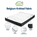 Giselle 16cm Double Mattress & Artiss Metal Bed Frame Set