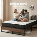 Giselle 16cm Double Mattress & Artiss Metal Bed Frame Set
