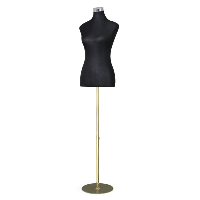 Embellir Female Mannequin Torso Dressmaker Display Dummy Black