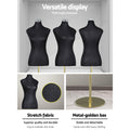 Embellir Female Mannequin Torso Dress Form Display Tailor BK