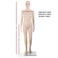 Female Mannequin 175cm Full Body Skin Coloured Display