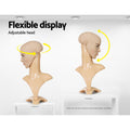 Embellir Male Mannequin Head Dummy Display Shop Stand Professional