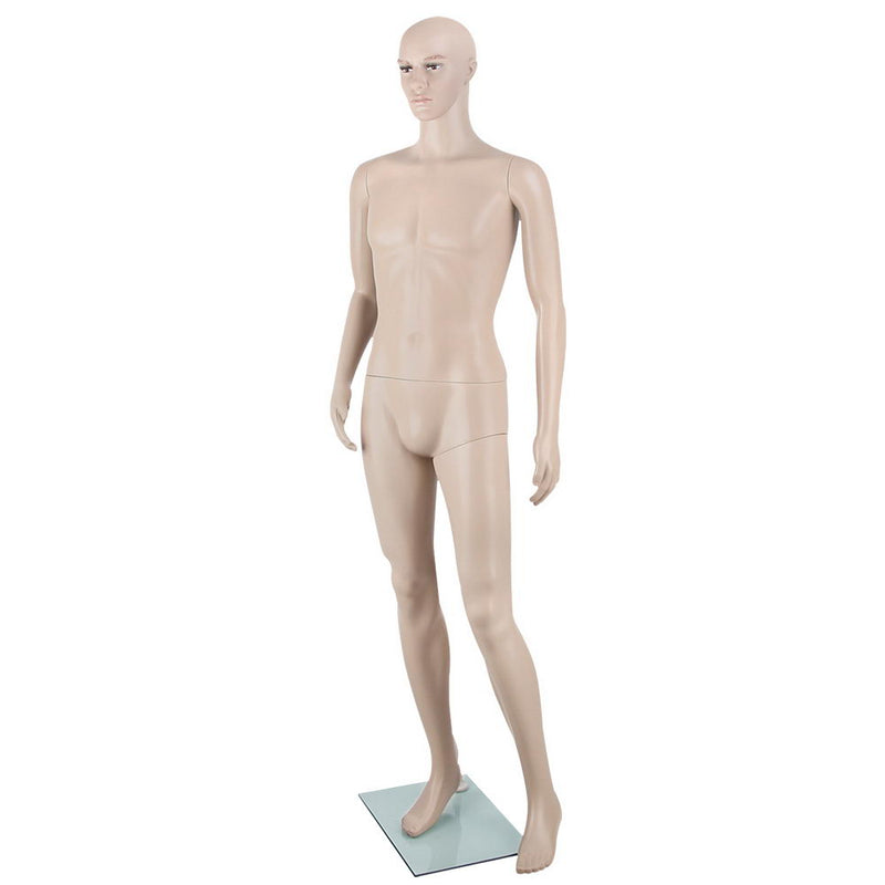 Male Mannequin 186cm Full Body Skin Colour Display Torso
