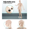 Male Mannequin 186cm Full Body Skin Colour Display Torso