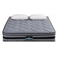 Giselle King 34cm Euro Top Pocket Spring Mattress with 2 Feather Down Pillows Set