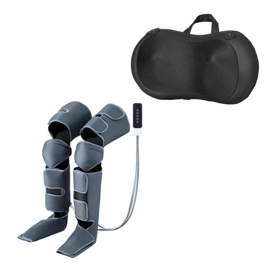 Livemor Leg Foot Massager Air Compression Heat Back Neck