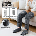 Livemor Leg Foot Air Wrap Massager Shiatsu Neck Heating