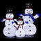 3x Christmas Lights 330 LED Fairy Snowman Decorations Jingle Jollys