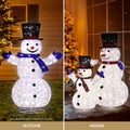 3x Christmas Lights 330 LED Fairy Snowman Decorations Jingle Jollys