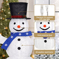 3x Christmas Lights 330 LED Fairy Snowman Decorations Jingle Jollys