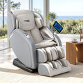 Livemor 4D Massage Chair Recliner Zero Gravity SL-Track Heat Grey
