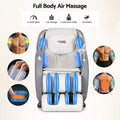 Livemor 4D Massage Chair Recliner Zero Gravity SL-Track Heat Grey
