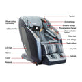 Livemor 4D Massage Chair SL Track Zero Gravity Heated Full Body