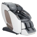 Livemor 4D Massage Chair Electric Recliner White Double Core Massager