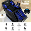 Livemor 4D Massage Chair Recliner SL Track Full Body Zero Gravity Massager Heated AI Body Scan REILY
