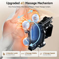 Livemor 4D Massage Chair Recliner SL Track Full Body Zero Gravity Massager Heated AI Body Scan REILY