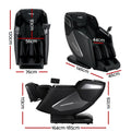 Livemor 4D Massage Chair Electric Recliner Black