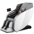 Livemor Massage Chair Electric Recliner White Double Core Massager