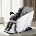 Livemor Massage Chair Electric Recliner White Double Core Massager