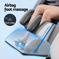 Livemor Massage Chair Electric Recliner White Double Core Massager