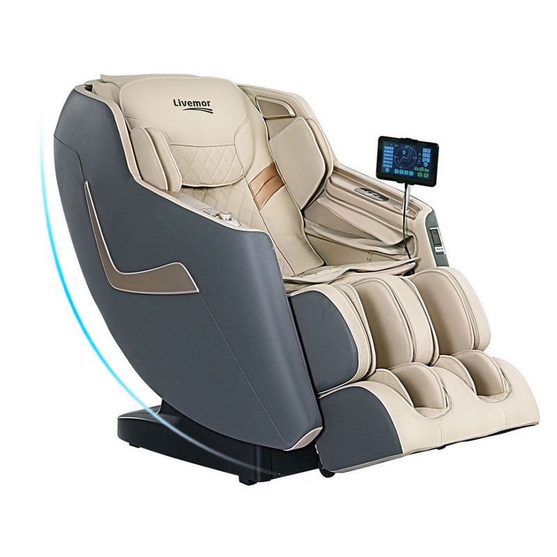 Livemor 3D Electric Massage Chair Recliner Home Massager Opal