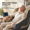 Livemor 3D Electric Massage Chair Recliner Home Massager Opal