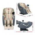 Livemor 3D Electric Massage Chair Recliner Home Massager Opal