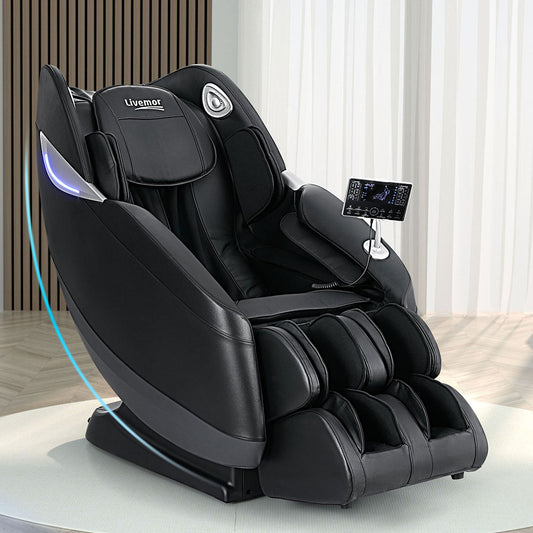 Livemor Electric Massage Chair 3D Massager Recliner Home Flynn